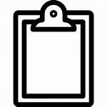 Clipboard Blank Paper Icon Vector Icons Education