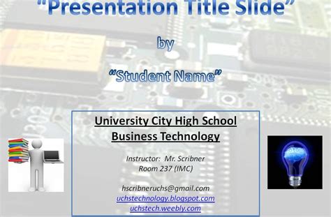 Uchs Technology Blog Ms Powerpoint Unit Introduction