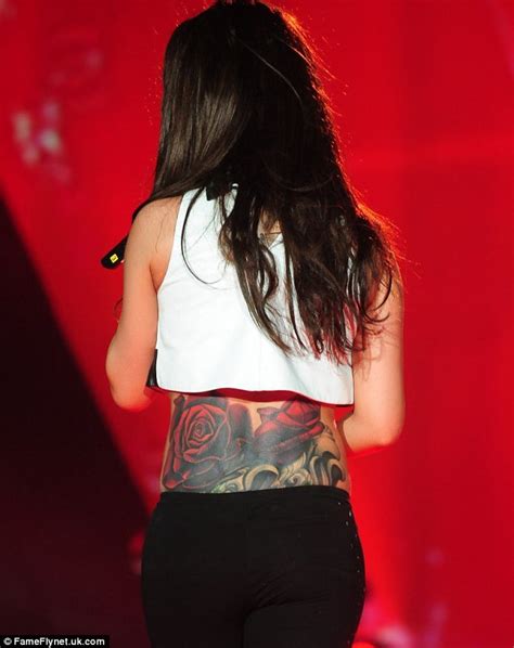 Cheryl Cole S Tattoo Took 15 Hours And She S Had If For Five Months Daily Mail Online