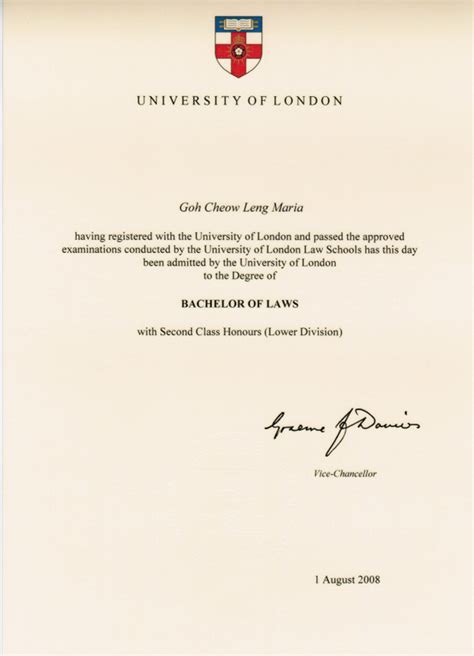 University Of London Llb Hon