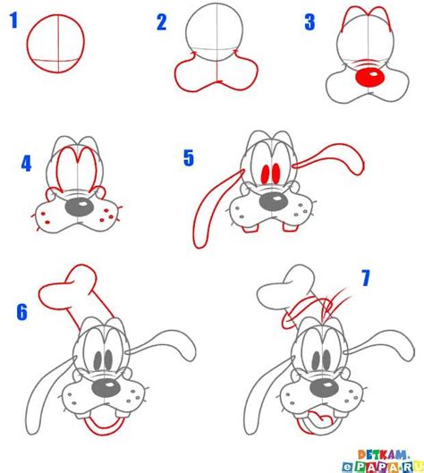 Goofy Disney Zeichnen Lernen Comictiere Zeichnen Lernen Zeichnen