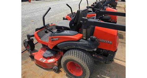 2012 Kubota Zd326 60 In Side Discharge Deck Pneumatic Caster For Sale