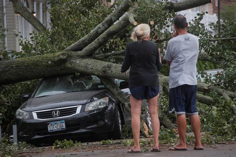 Tropical Storm Isaias Whips Through Long Island Photos