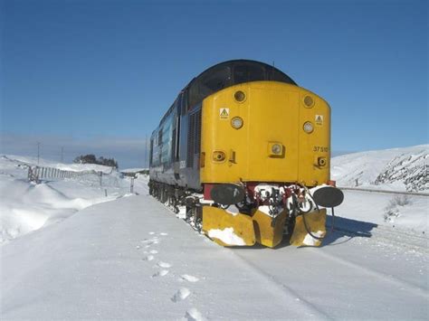 When Snow Is 20 30cm Deep Trains Fitted With Miniature Snow Ploughs