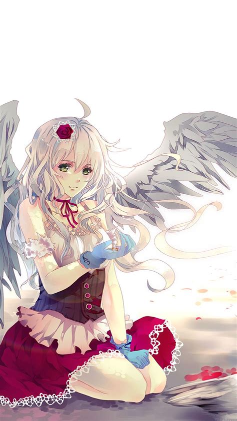Cute Anime Girl Angel Wallpapers Top Free Cute Anime Girl Angel