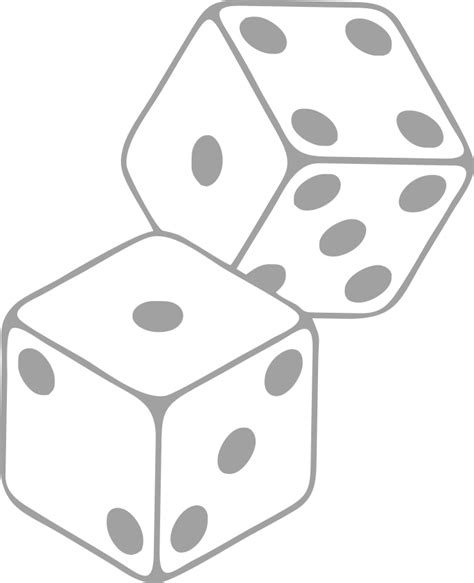 Dice Backgammon Tattoo White Png Image With Transparent