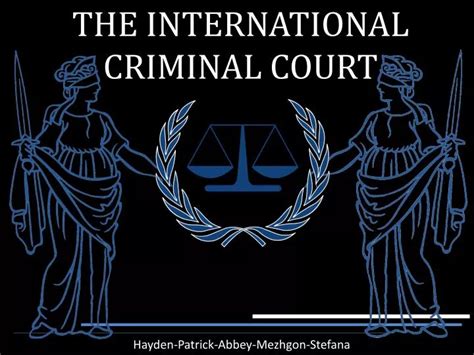 Ppt The International Criminal Court Powerpoint Presentation Free