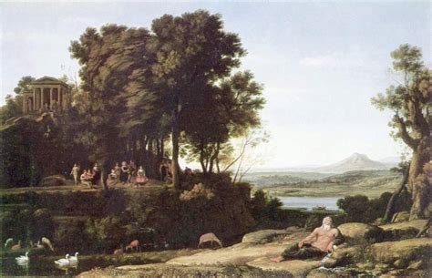 Claude Lorrain — Landscape With Apollo And The Muses Claude