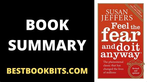 Feel The Fear And Do It Anyway Susan Jeffers Book Summary Youtube