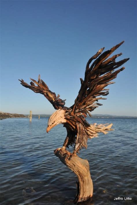 Stunning Driftwood Creations By Jeffro Uitto Driftwood Sculpture