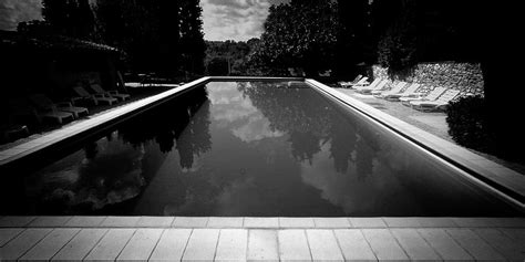 Swimming Pool Black And White Photograph By Rob Blok Fine Art America