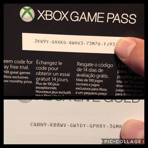 14 Day Trail Code For Gamepass And Xbox Live Gold Rxboxone