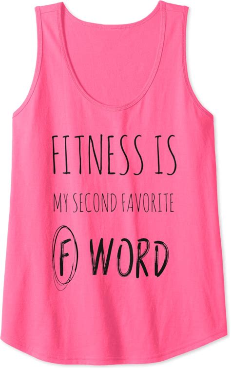 Womens Funny Workout Tanks For Women With Sayings Gym Fitness Fword