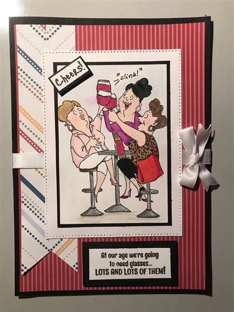 Cheers Birthday Card Using Art Impressions Stamp Set Art Impressions