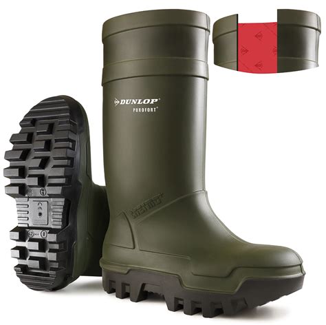 Dunlop Purofort Thermo Safety Wellies Welly Wellington Boots Insulated