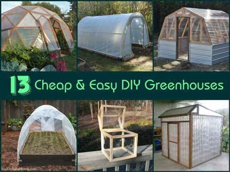 18 diy greenhouse tutorials and plans. 13 Cheap and Easy DIY Greenhouses