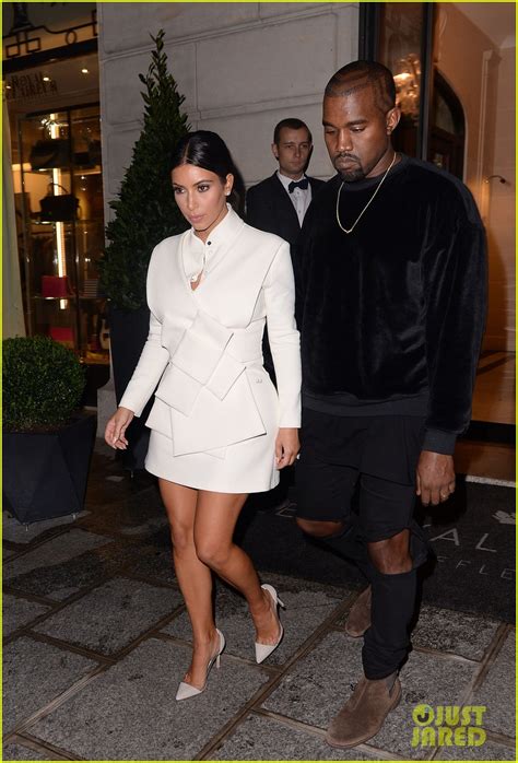 Kim Kardashian Kanye West Can T Stop Smiling After North S Fashion