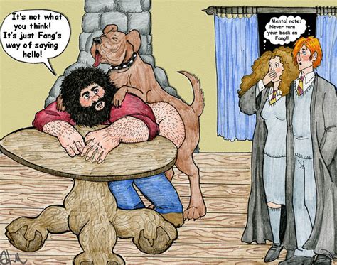 Rule 34 Cute Fang Doggy Style Hagrid Harry Potter. 