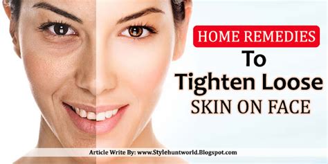 Home Remedy To Tighten Loose Skin On Face Home Remedies For Sagging