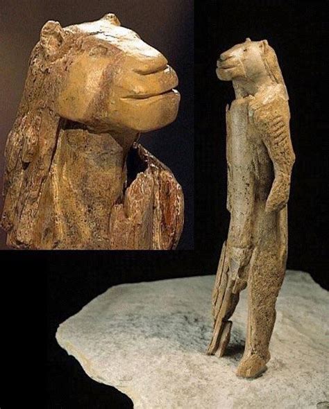 The Oldest Known Animal Shaped Sculpture In The World The Lion Man