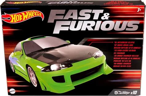 Hot Wheels Fast Furious Pack With Exclusive Skyline Dodge Charger Picclick