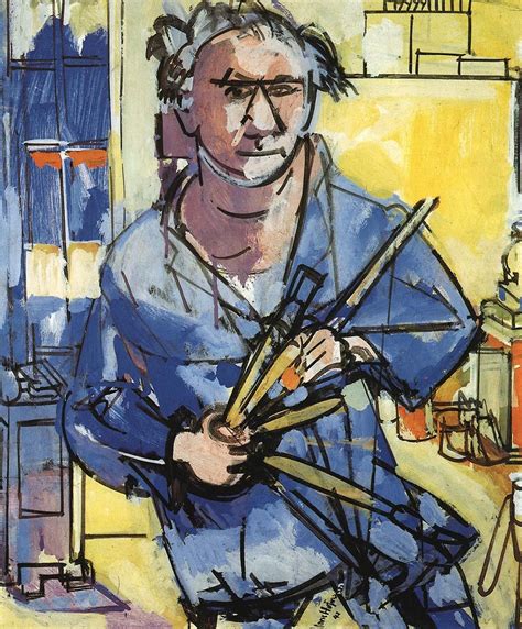 Self Portrait Artist Hans Hofmann