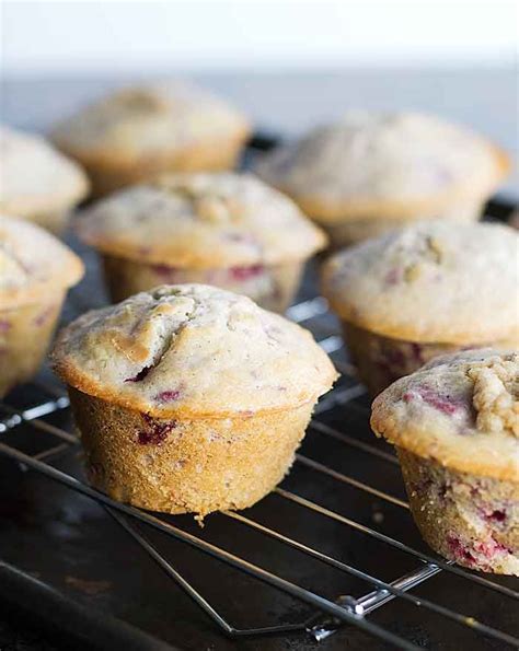 Raspberry Muffins With Streusel And An Easy Lemon Glaze Muffins