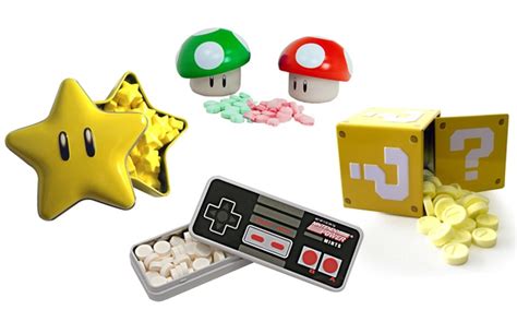 12 Or 18 Pack Of Nintendo Candy Tins Groupon