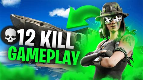 12 Kill Game Play With Keyboard Cam Satisfying Fortnite Keyboard Game Play Youtube