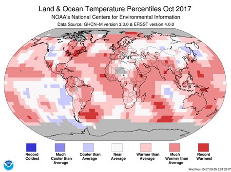 Assessing The Global Climate In October 2017 News National Centers