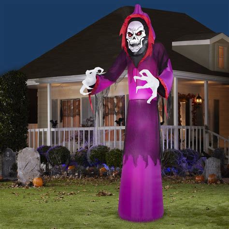 12 Airblown Giant Grim Reaper Halloween Inflatable Halloween
