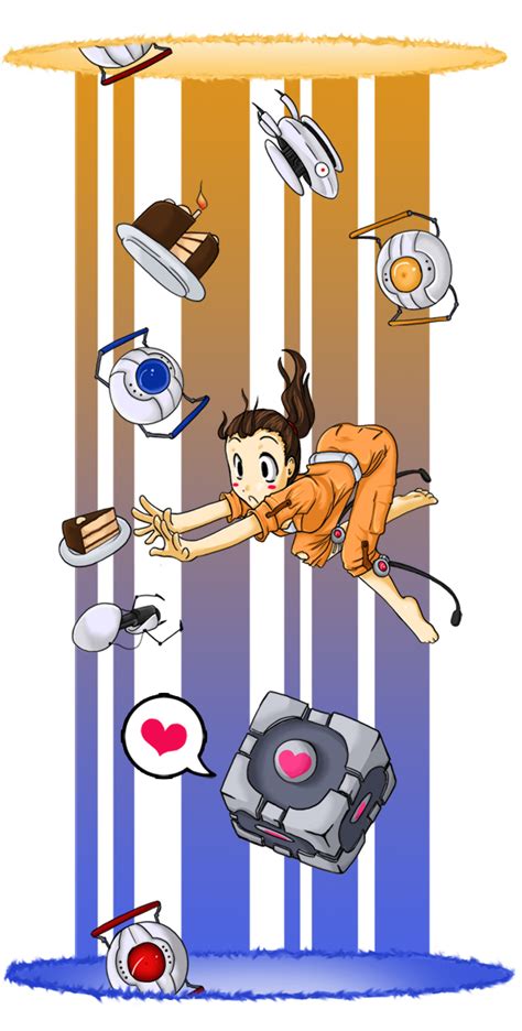 Glados Chell Aperture Science Weighted Companion Cube Sentry Turret Curiosity Core And