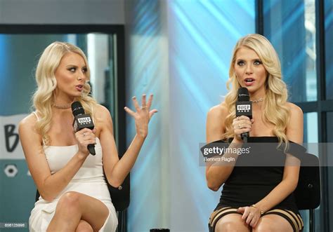 Tv Personalities Emily Ferguson And Haley Ferguson Attend The Build News Photo Getty Images