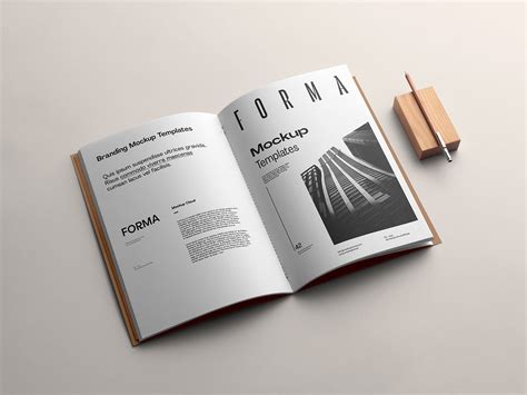 Brochure Branding Free Mockup Mockup World Hq