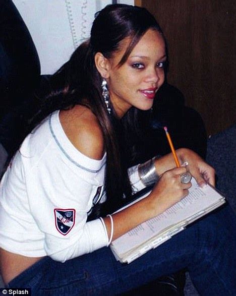 Before She Was Famous Rihanna The Fresh Faced Teenager Dreaming Of
