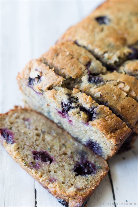 Blueberry Banana Zucchini Bread