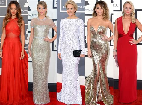 Hallelujah Best Dressed Stars Ever At The Grammy Awards—carrie Underwood Taylor Swift And More