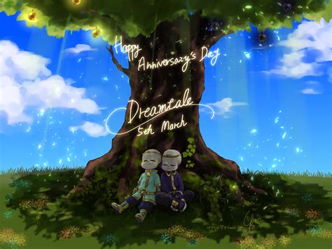U Kun18 “happy Anniversary Dreamtale Dreamtale Dream And Nightmare