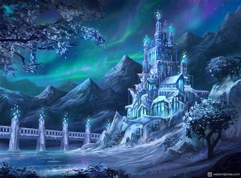 Rimaginarycastles Ostaran Frozen Castle By Weston T Jones