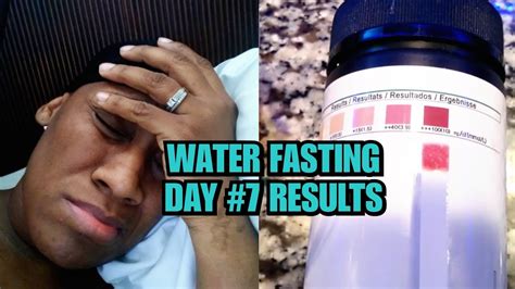 Water Fasting Day 7 Results Youtube