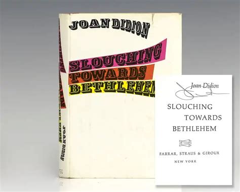 Slouching Towards Bethlehem By Joan Didion Book So Many Books