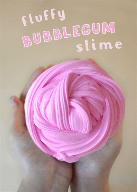 In this fluffy putty diy slime tutorial, we create a super. Fluffy Bubblegum Slime | Bubblegum slime, Making fluffy slime, Slime with shaving cream