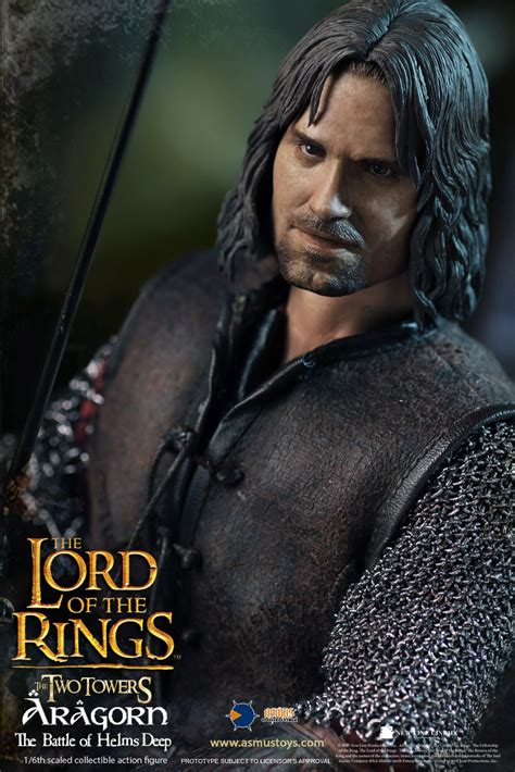 New Product Asmus Aragorn The Battle Of Helms Deep 16 Scale
