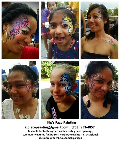 Hire Kips Face Painting Face Painter In Manassas Virginia