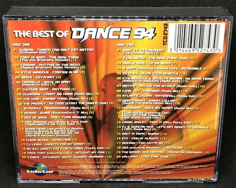 Best Of Dance 94 2 Cds Corona Maxx Cappella Prodigy P78 Cuotas Sin