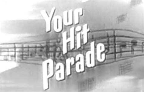 Your Hit Parade A Popular Radio Later Turned Television Show Broadcasted On Tv From 1950 To