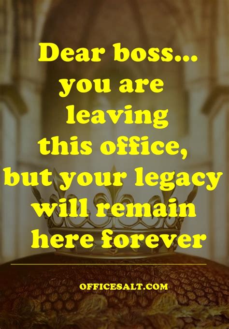 20 Meaningful Farewell Quotes For Boss Office Salt