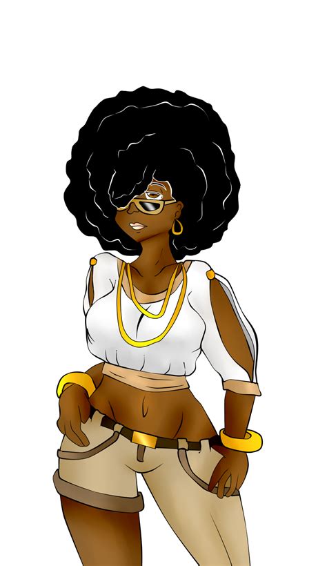 Afro Woman Vector At Getdrawings Free Download