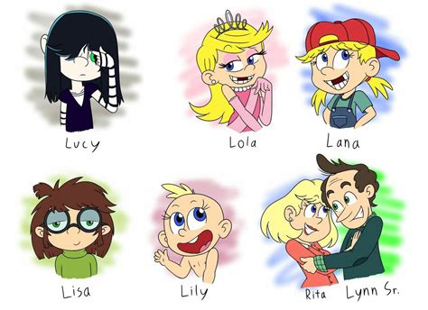 Loud House Characters Nickelodeon Cool Art Deviantart Viki Fan Art