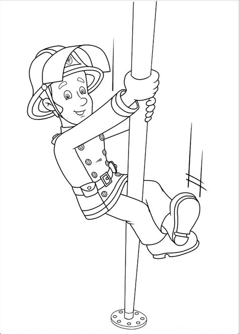They may have the hero spirit! Fireman Sam Coloring Pages